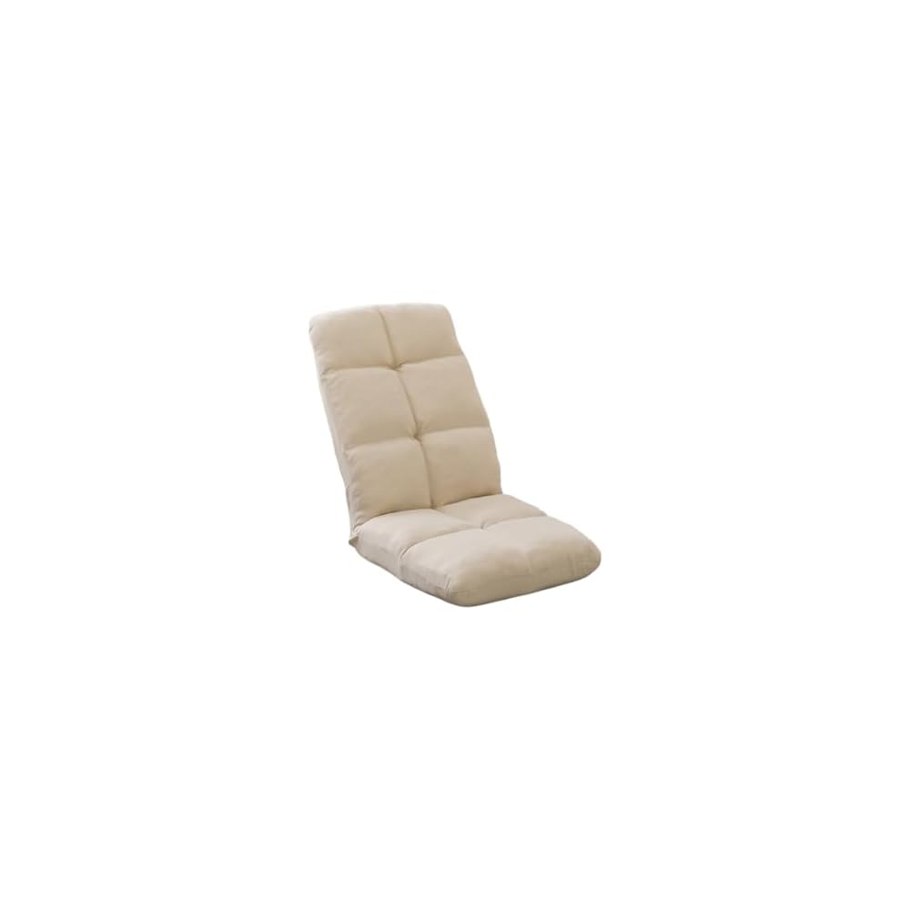 LSLYTQ Floor Chair, Home Balcony Bay Window Bed Single Person Lazy Little Sofa Chair Chair, Multi Functional Legless Floor Seat Comfortable Backrest Chair Foldable Adjustable Meditation Chair