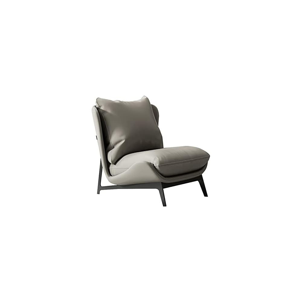 Single Sofa Chair Leather Single Chair Home Fabric Simple Modern Single Chair Living Room Bedroom Balcony Leisure Sofa Chair (Color : 04) (7)