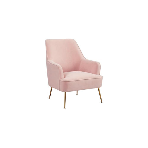 Alpine Furniture Rebecca Leisure Chair, Pink