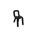Modern Velvet Upholstered with Backrest Geometric Dining Chair Accent Chair Change Shoes Bench for Bedroom Livingroom Decorative Vanity Stool-Black 37x61x76cm(15x24x30inch)