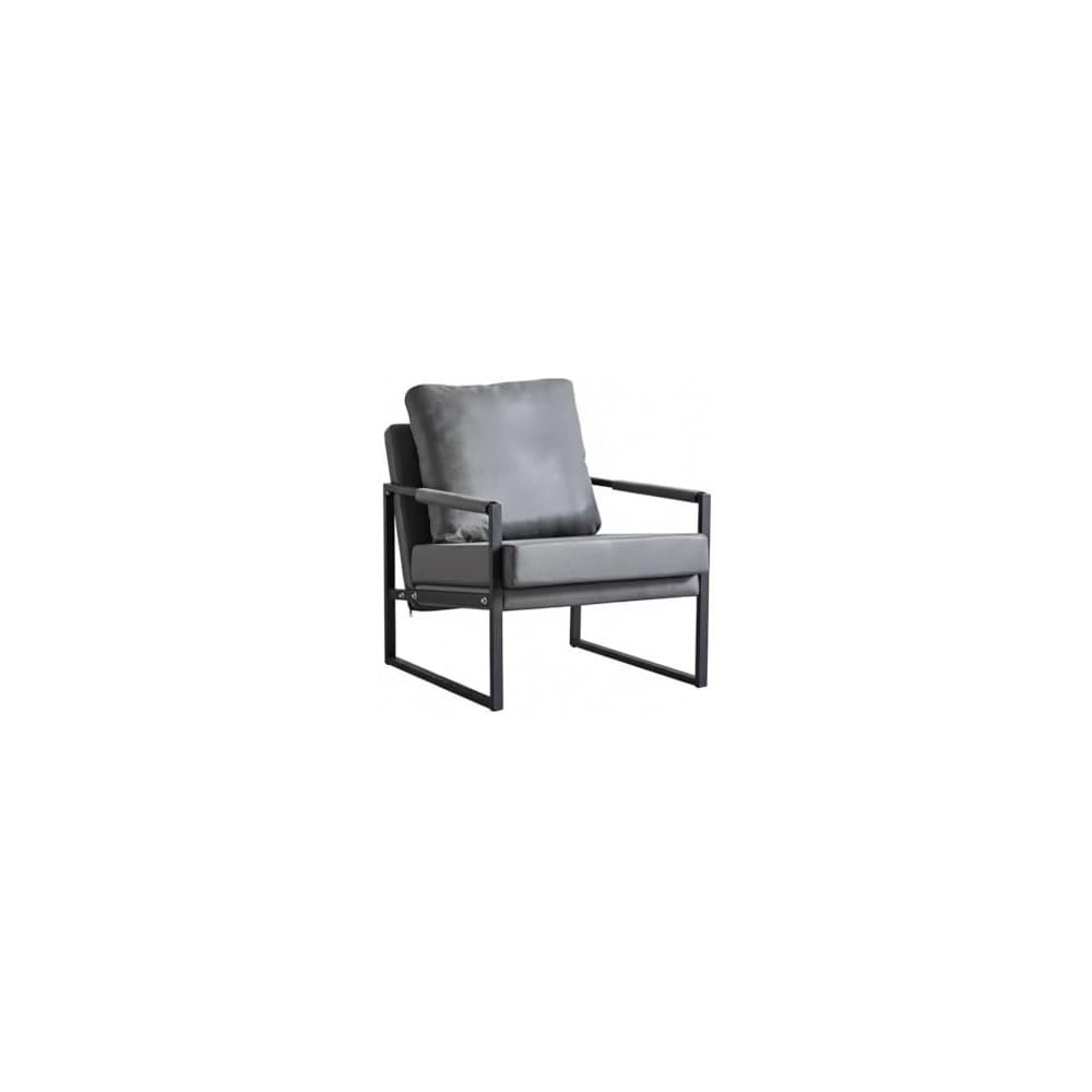 Luxury Ergonomic Lounge Chair with High-Density Foam (Brown)