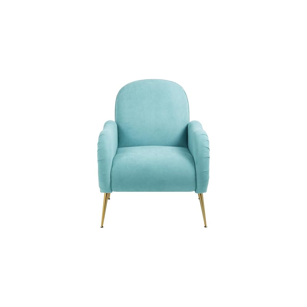 Stylish Snowflake Fabric Accent Chair with Metal Legs, Durable Single Sofa for Living Room, Bedroom, Dining Room, Holds 300lbs - Perfect Club Guest Seating