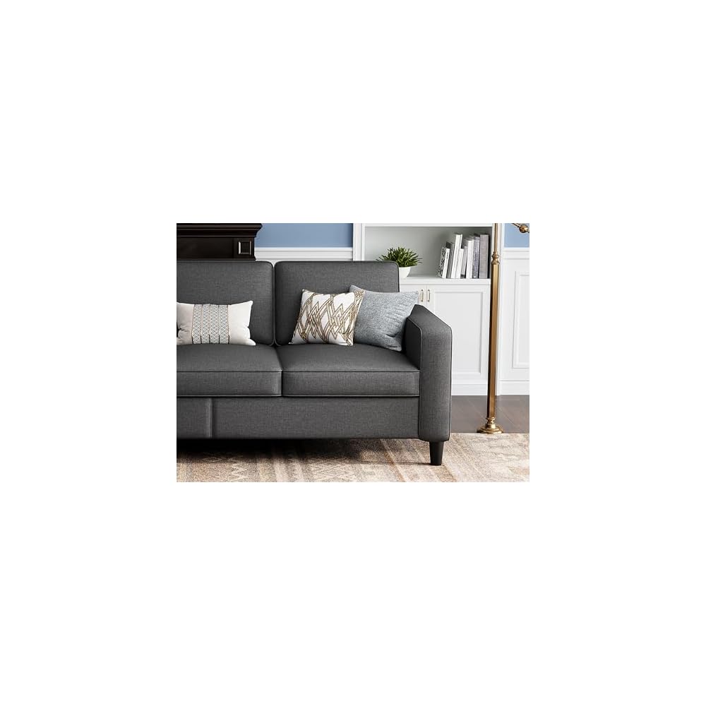 Small Sofas Couches for Living Room with Removable Storage Ottoman