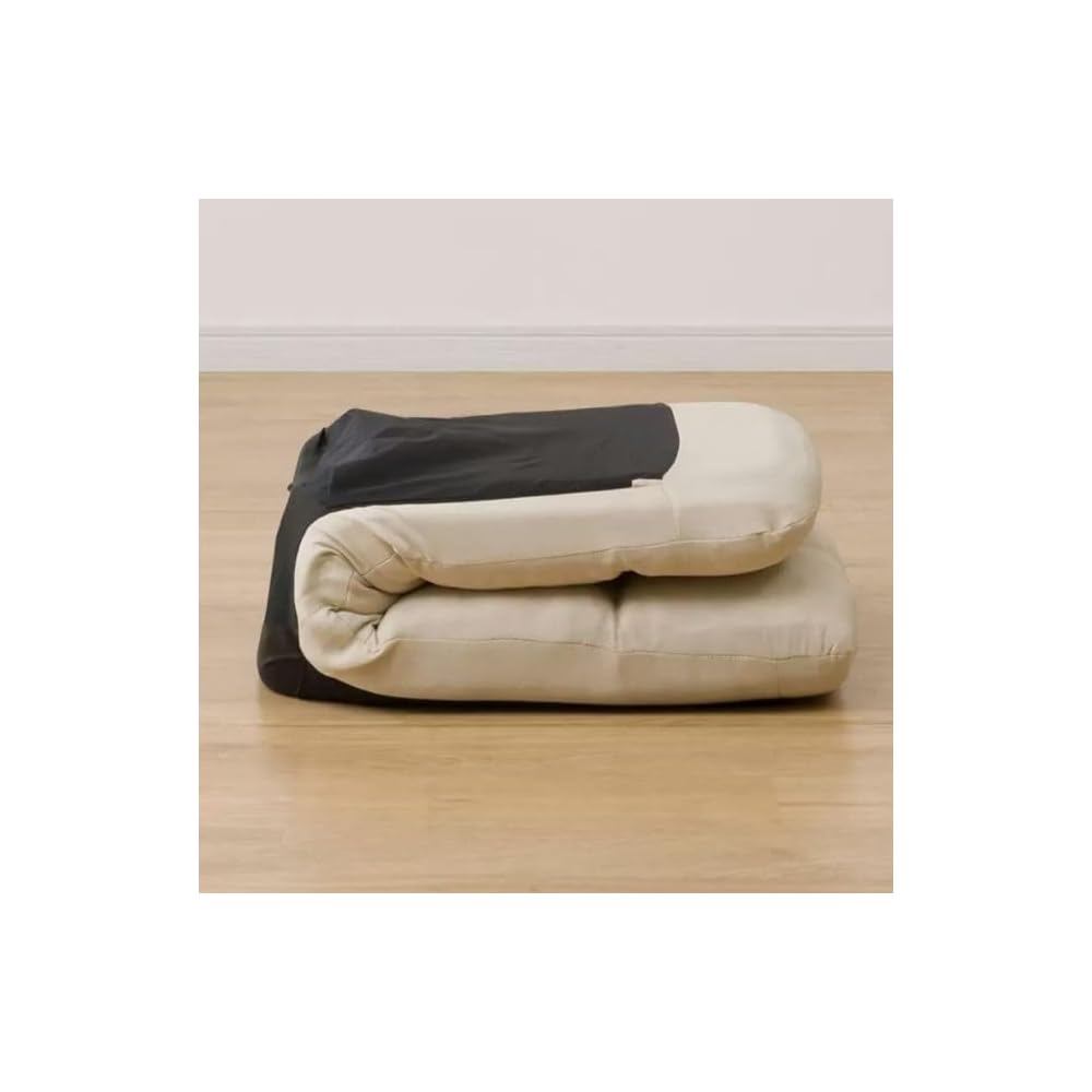 LSLYTQ Floor Chair, Home Balcony Bay Window Bed Single Person Lazy Little Sofa Chair Chair, Multi Functional Legless Floor Seat Comfortable Backrest Chair Foldable Adjustable Meditation Chair