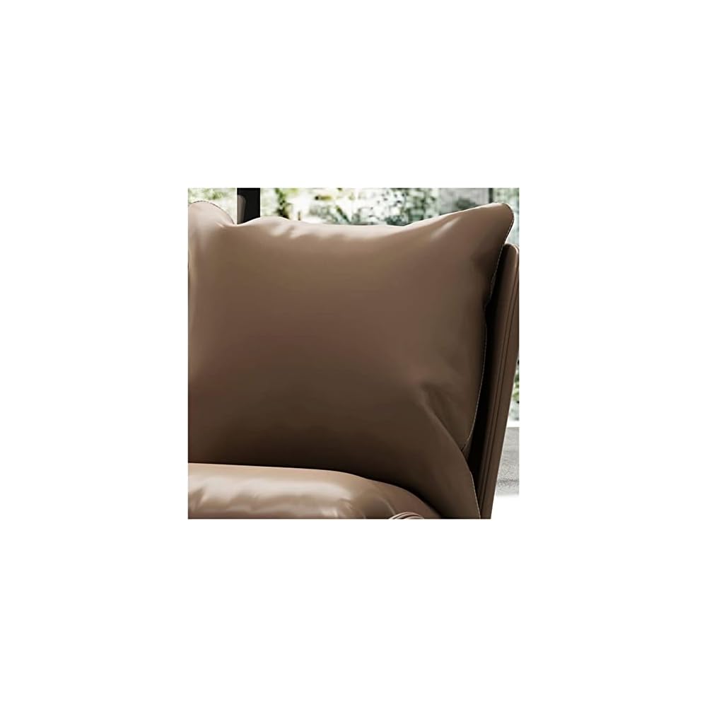 Single Sofa Chair Leather Single Chair Home Fabric Simple Modern Single Chair Living Room Bedroom Balcony Leisure Sofa Chair (Color : 04) (7)