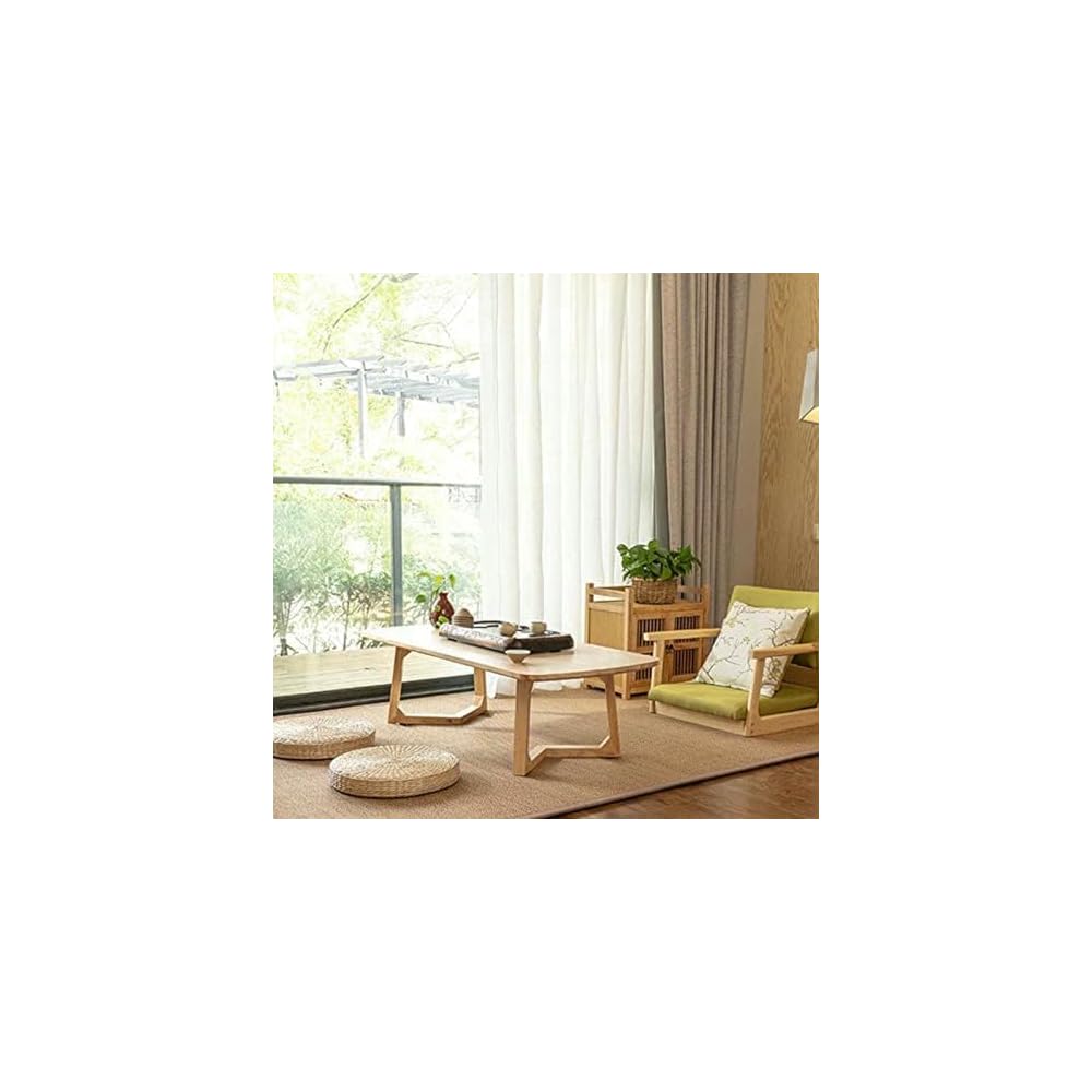 Floor Chair Japanese Floor Chair Legless Bay Window Backrest Lazy Chair with Armrests, Portable Japanese Tatami Chair, Meditation Floor Solid Wood Seating Chairs
