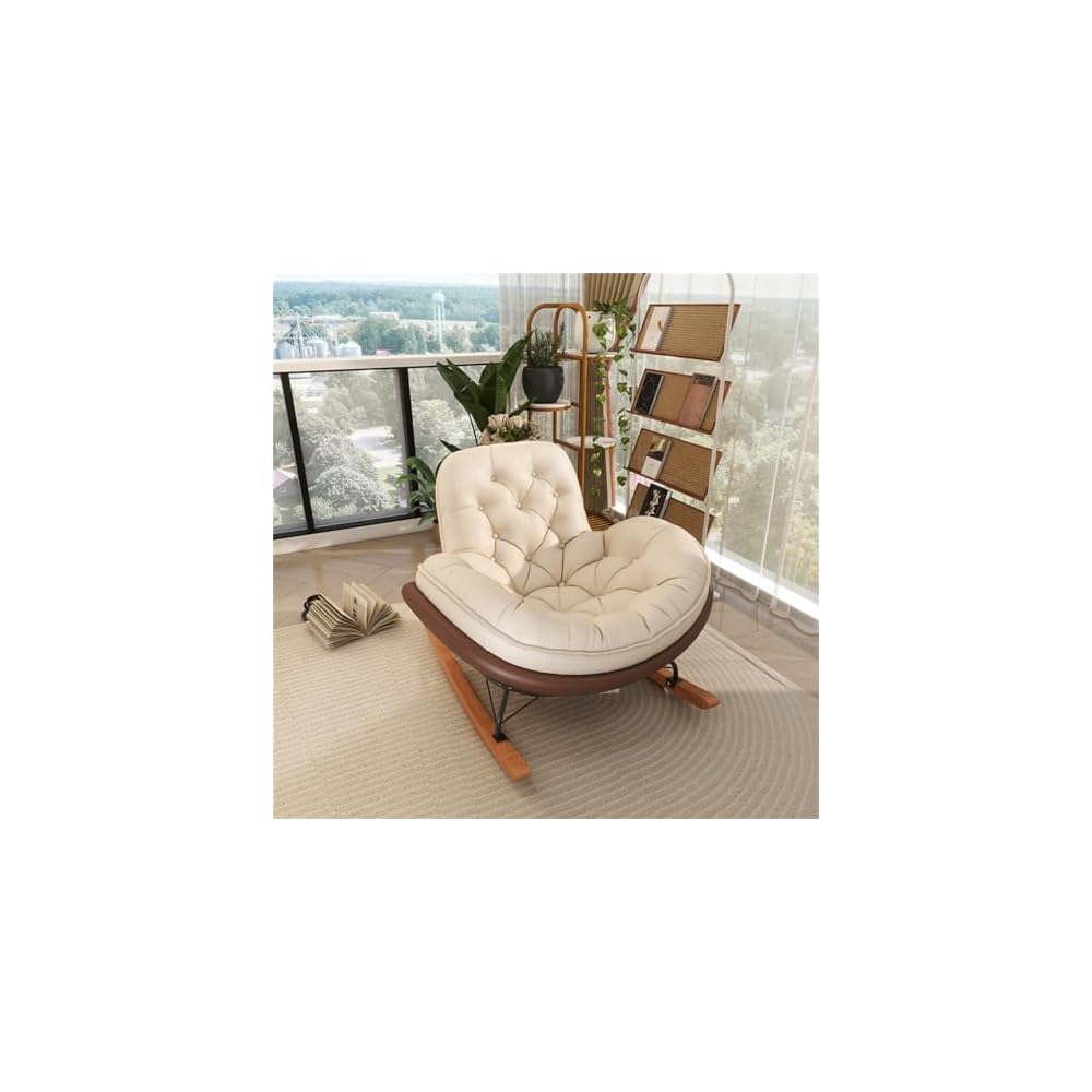 Living Room Rocking Chair Balcony Getaway Recliner Household Single Leisure Lazy Sofa Chair