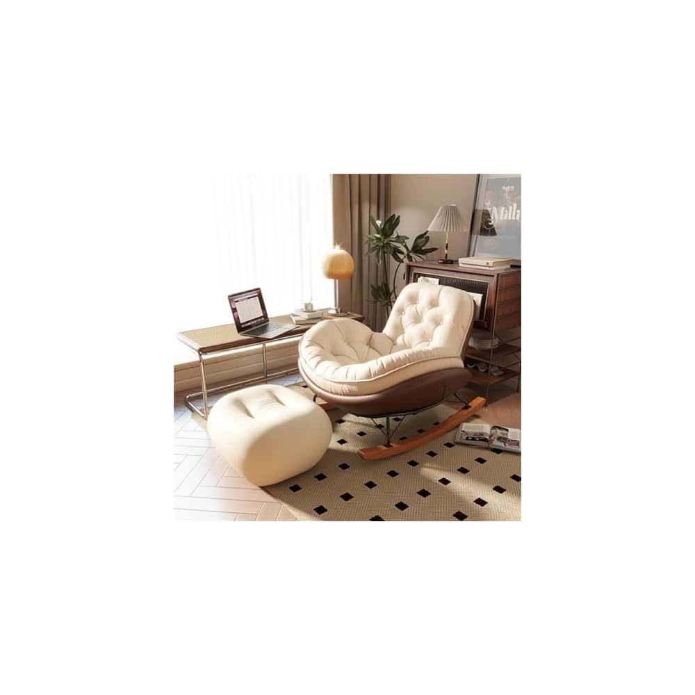 Living Room Rocking Chair Balcony Getaway Recliner Household Single Leisure Lazy Sofa Chair