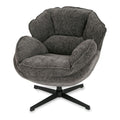 Iris Plaza Personal Chair, Luxurious, Relaxing Personal Space, Charcoal