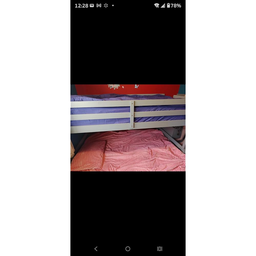 GIANTEX Twin Over Twin Bunk Bed with Stairs, Solid Wood Floor Bunk Bed with Storage Staircase & Full-Length Guardrails, Low Bunk Bed with for Kids, Teens, Adults, Dorm, Small Space, White