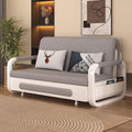 50.3" Convertible Pull Out Sleeper Sofa, Multi-Occasion Use, Grey